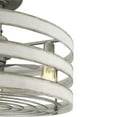 thumbnail image 4 of Progress Lighting Gulliver 3-Light Ceiling Fan, Galvanized, Antique White Wood Shade, 4 of 7