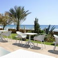 thumbnail image 3 of Sky Square Table 27 inch White, 3 of 6