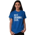 thumbnail image 3 of Best Grandma Ever Nanna Gigi Nan Cute Women's Graphic T Shirt Tees Brisco Brands L, 3 of 6