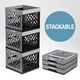 thumbnail image 5 of Caja de almacenamiento CleverMade CleverCrates, 25 L, roja, 1 paquete, 5 of 9