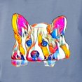 thumbnail image 3 of CafePress - Colorful Corgi Puppy T Shirt - Womens Comfort Colors® Shirt, 3 of 4
