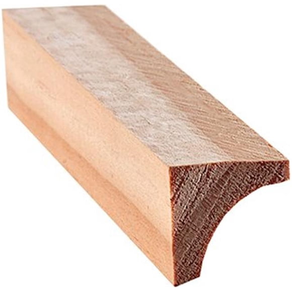 Craftwood 100-S Natural Cove Moulding - 0.69 x 0.69 in. x 8 ft. - Pack of 15