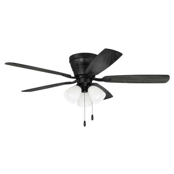 Craftmade Lighting - Wheeler - 5 Blade Flush Mount Ceiling Fan with Light