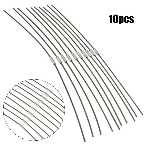 Allume 10 Pcs Coupe-Bordures Coupe-Bordures Extra Résistant Bobine Ligne pour BOSCH ART 23 26 30 Argent