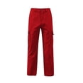 thumbnail image 7 of Edvintorg Boys Cargo Pants Outdoor Elastic Waisted Loose Casual Workout Hiking Pant with Pocket Boys Fashion Size 5-15, 7 of 7