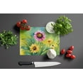 thumbnail image 3 of Kentucky Goldenrod in Watercolor Glass Cutting Board Large 12 in x 15 in, 3 of 5