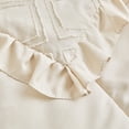 thumbnail image 4 of Juego de ropa de cama para cuna UOZZI BEDDING con volantes, 3 piezas, para bebés, 4 of 9
