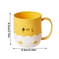 thumbnail image 3 of Easter Gifts for Kids Bathroom Washing Cup Toothbrush Holder Mouthwash Cup Student Rinse Cup Practical Easter Basket Gift, 3 of 6