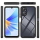 thumbnail image 4 of For Oppo A17 4g Shockproof Pc+tpu Phone Case Transparent Phone Cover With Pet Screen Protector, 4 of 4
