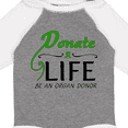 thumbnail image 4 of Inktastic Donate Life-Be an Organ Donor Boys or Girls Long Sleeve Baby Bodysuit, 4 of 5