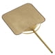 thumbnail image 2 of Retro Paper Fans 1Pcs Khaki Bamboo Paper Hand Fan with for Decoration, 2 of 3