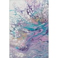 thumbnail image 2 of Addison Rugs Mayfield Washable Contemporary Abstract Periwinkle Rectangle Rug, 10' x 14', 2 of 6