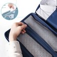 thumbnail image 3 of GOOHOCHY Bolsa organizadora de viaje multifuncional, impermeable, de moda, color azul marino, portátil, para camisas, corbatas, ropa, 3 of 8
