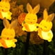 thumbnail image 4 of Pack de 6 luces solares LED | Conejo de Pascua, zanahoria, huevo Decoración exterior del jardín | Accesorios multicolores montados en el suelo | Resistente a la intemperie, con energía solar, fácil, 4 of 6