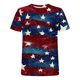 thumbnail image 5 of Tops para hombre, blusas y camisas de manga corta con cuello redondo para hombre, camiseta con cuello redondo y estampado para hombre, blusa informal de poliéster de manga corta a la moda para hombre., 5 of 5