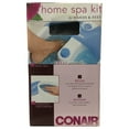 Conair Bubbling Foot Spa Massage Whirlpool Bath with Heat & Paraffin
