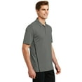 thumbnail image 4 of Sport-Tek Contrast PosiCharge Tough Polo-S (Dark Smoke Grey/ Black), 4 of 6