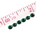 thumbnail image 2 of 20 / 2880 Pcs Rhinestones Flatback Caliente Perfecl Color Verde Oscuro 3.8 - 4 mm, 2 of 4