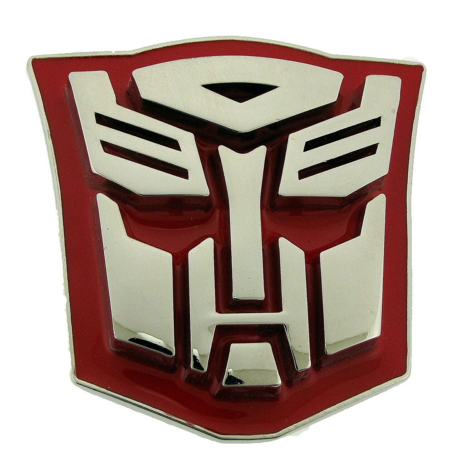 Super Hero Transformers Decepticon Logo Kid Men Metal Belt Buckle 