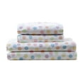 thumbnail image 3 of Kute Kids 4-Piece Ultra Soft Polka Dot Galore Multicolor Microfiber Woven Sheet Set, Full, 3 of 5