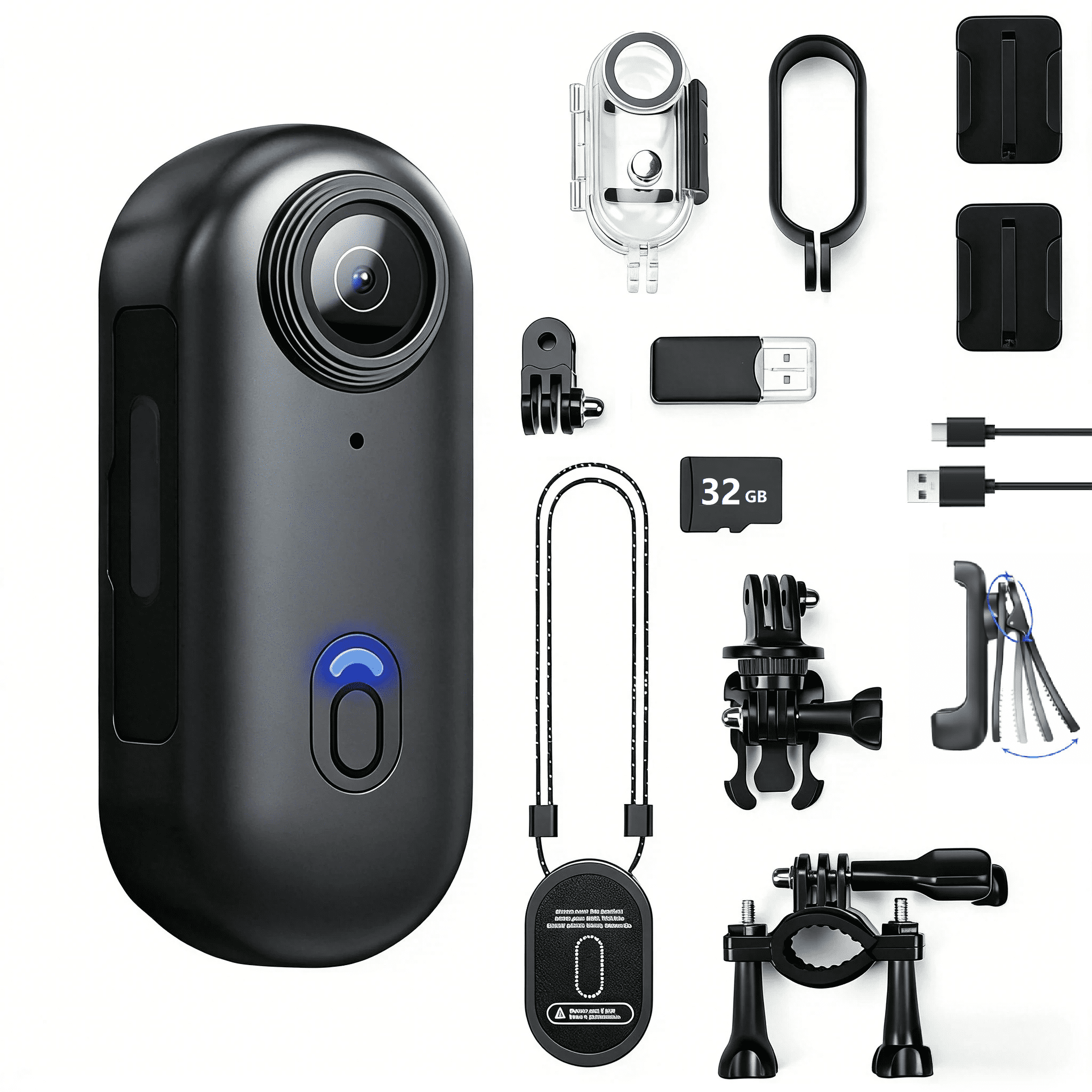Motiontrail - Nexo25 Camera, 2025 New Nexo25 Black Camera with 4k