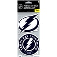 thumbnail image 1 of Tampa Bay Lightning Perfect Cut 4"x4" Autocollant Lot de 2, 1 of 1