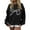 Black, variant on Womens Sweaters Women's Oversized Sweaters 2026 Fall Outfits Trendy Crewneck Knit Fashion Pullover Tops Orange XL