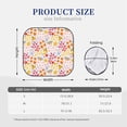 thumbnail image 3 of Haiem Colorful Floral Car Windshield Sun Shade (2 Pieces) Foldable Windshield Sun Shade Car Accessories for Truck SUV Pickup-Medium, 3 of 7