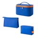 thumbnail image 1 of El bolso cosmético del bolso del maquillaje para el viaje de las mujeres compone los sistemas del bolso para el bolso grande del maquillaje de la muchacha 3 PCS, 1 of 5