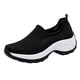 thumbnail image 2 of 1 par de zapatos deportivos tejidos, zapatos de ejercicio transpirables, zapatos de malla para exteriores (negro), 2 of 5