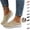 Beige, variant on Orthopedic Shoes for Women Mesh Breathable Non Slip Sneakers Arch Support Casual Walking Shoes Comfy Slip on(Beige)
