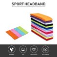 thumbnail image 2 of Cinta deportiva para el pelo, banda de sudoración elástica para el gimnasio de yoga Abanopi Azul claro, 2 of 7