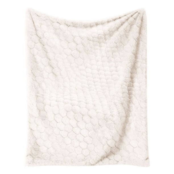 Manta de franela con estampado de conejo durmiendo, funda de terciopelo color leche, manta para adultos, manta de conejo para sofá cama, manta suave y cálida