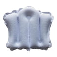 thumbnail image 1 of Almohada de baño inflable con soporte para el cuello, impermeable, antideslizante, cómoda, de secado rápido. Blanco, 1 of 9