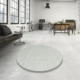 thumbnail image 4 of Ahgly Company Machine Washable Indoor Round Contemporary Dark Goldray Area Rugs, 6' Round, 4 of 7
