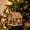 A, variant on Christmas House Shaped DIY Diamond Art Hanging Ornament, VVQ Handmade Xmas Candy House Kit with Wooden Base Rhinestones for Decor