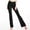 Black, variant on XFLWAM Women Flare Yoga Pants Bootcut Workout Leggings Soft High Waisted Tummy Control Activewear Leggings