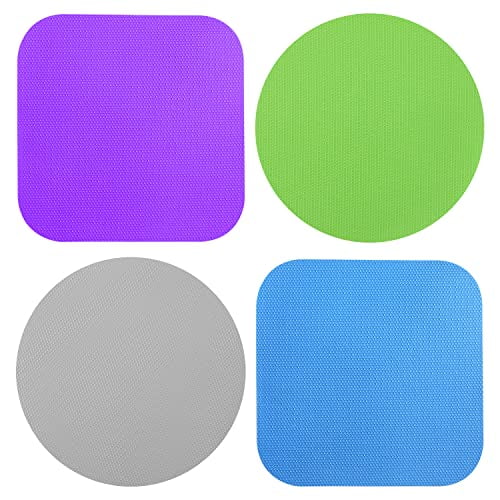 Boluotou 4pcs Jar Gripper Pads, Multifunctional Rubber Jar Gripper Pad