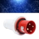 thumbnail image 3 of Conector de Cable Eléctrico 380-415V 63A Enchufe de Alimentación de 4 Pines a Prueba de Agua IP67 para Proyectos de Cableado 3P + E ANGGREK Otros, 3 of 8