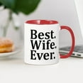 thumbnail image 3 of CafePress - Best Wife Ever Mugs - 11 oz Ceramic Mug - Novelty Coffee Tea Cup, 3 of 4