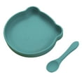 thumbnail image 2 of YAOMOBB Baby Serve Plate Strong Suction Baby Plate with Food Grade Silicone Secure Feeder Dish for Toddlers, 2 of 7