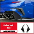 thumbnail image 5 of Rear Bumper Splitter Diffuser Spoiler Canard Carbon Fiber Look for BMW G20 G28 M Sport 318i 320i 330i 2019-2021, 5 of 5