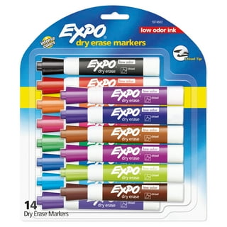 Color Burst Permanent Markers, Fine Point, Aaron Rodgers Special Edition,  Assorted Colors, 24 Count 