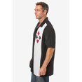 thumbnail image 2 of KingSize Men's Big & Tall Colorblock Camp Shirt, 2 of 5