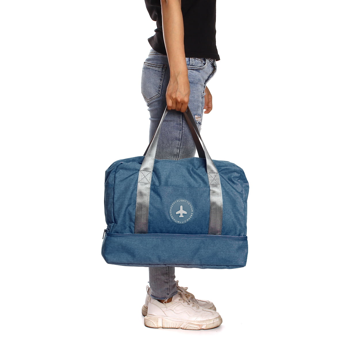 Waterproof Travel Sports Gym Duffel Bag Dry Wet Separation Swimming Handbag
