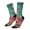 2 Black-2, variant on Western Desert Skull Cowboy (2) Crew Socks for Men & Women, Breathable Casual Athletic Ankle Socks