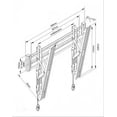 thumbnail image 4 of Soporte Fijo de Pared para Pantalla de 40" a 65", Perfil Delgado, 4 of 5