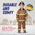 thumbnail image 5 of Dress Up America Fireman Costume for Kids - Role Play Firefighter Costume, 5 of 6