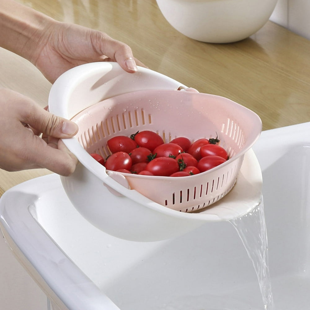 Windfall Japanese Design Rice Washer Strainer Colanders for Cleaning