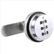 thumbnail image 1 of Cerradura de Combinación Mecánica de 20 mm, Cerradura Antirrobo para Archivador de Oficina, Cajón, Caja de Sobres, Gabinete de Almacenamiento, Cromo, 1 of 5